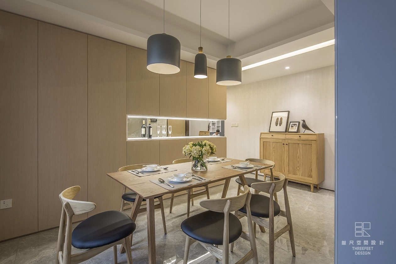 福建北欧风住宅  叁尺空间设计-7