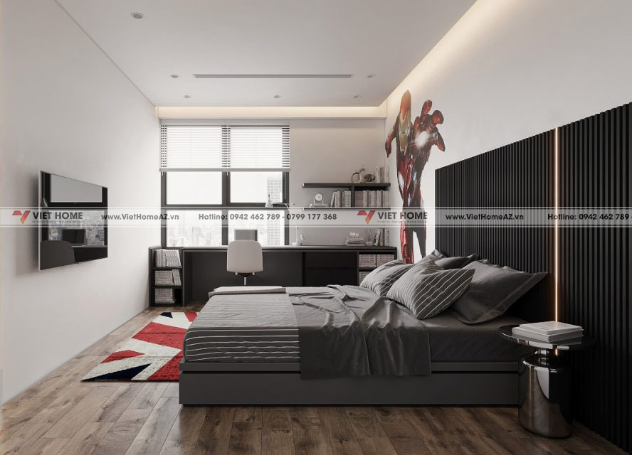 The Nine 河内公寓室内设计丨越南河内丨VietHome-24