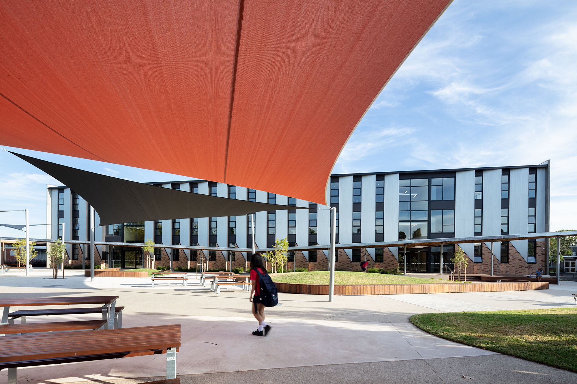 墨尔本 McKinnon 高中多功能学习中心丨澳大利亚墨尔本丨H2o Architects-18