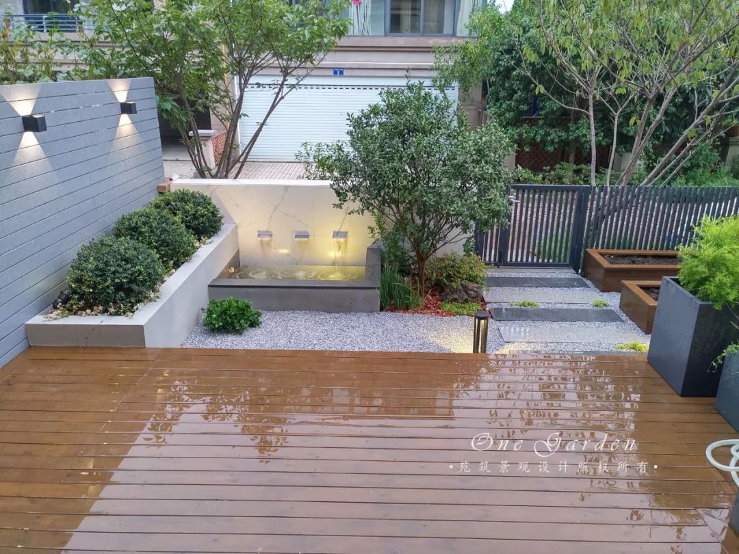 50m²简约花园设计 | 菜园、休闲区、鱼池一应俱全-14