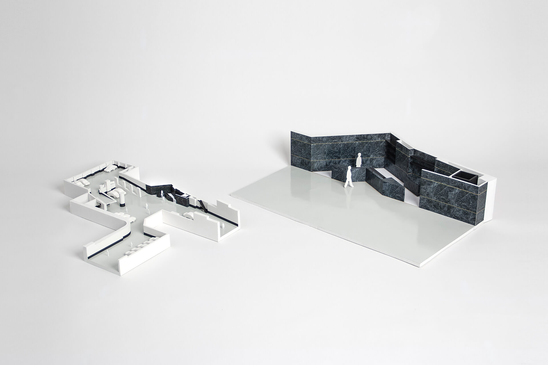 雅典带大理石接待处的停车场丨斯洛文尼亚科洛丨Oikonomakis Siampakoulis architects-27