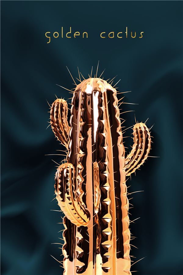 轻奢风 三联组合软装挂画-7