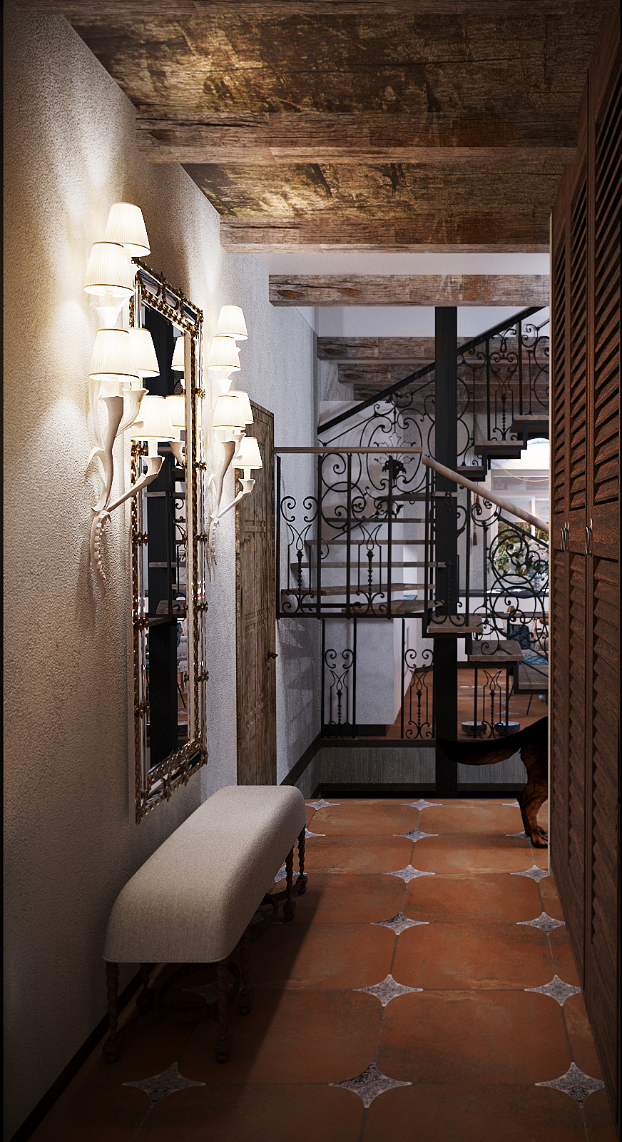 1 楼乡村住宅设计-8