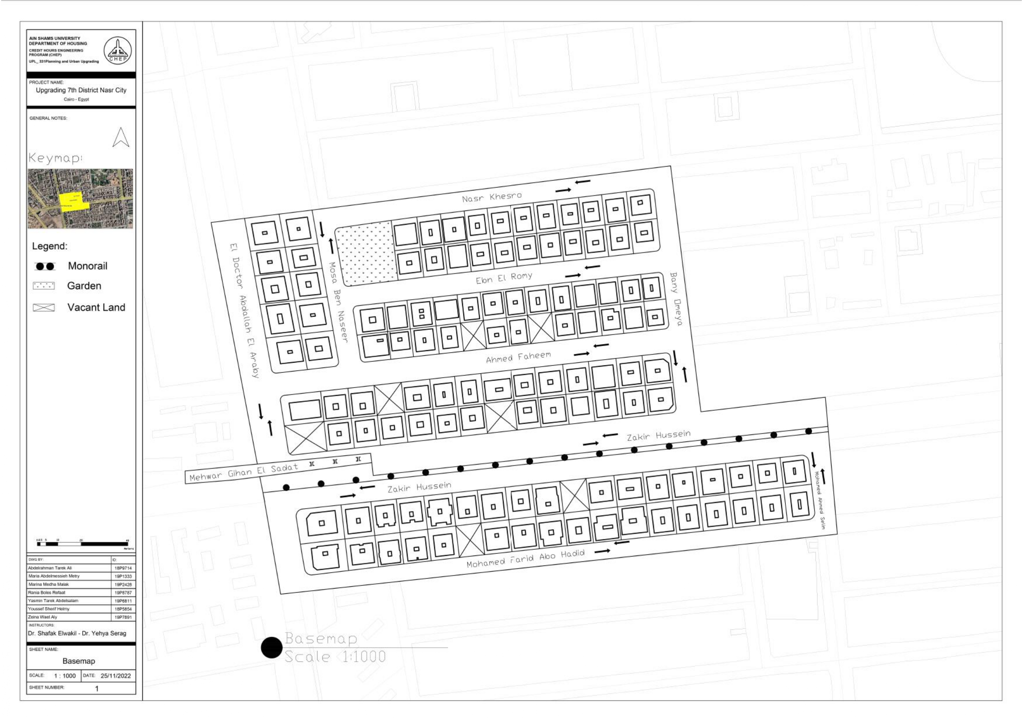 纳赛尔城第七区升级改造丨埃及开罗丨艾斯尤特大学工程学院-9