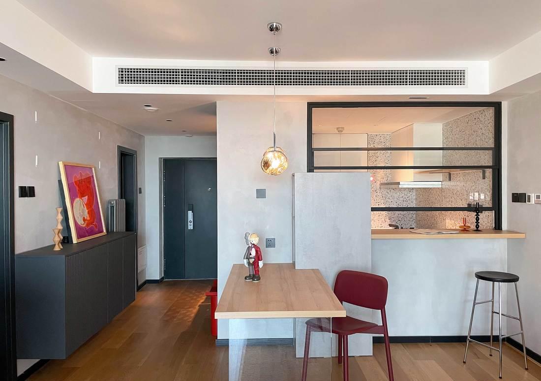 86平一室一厅爆改暗黑炫酷暖居-18