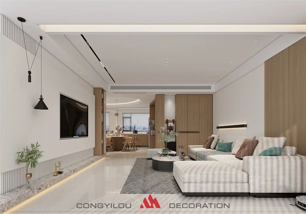 南昌联泰天悦 150㎡现代原木绝美户型改造丨中国南昌丨全案爱特公司-11