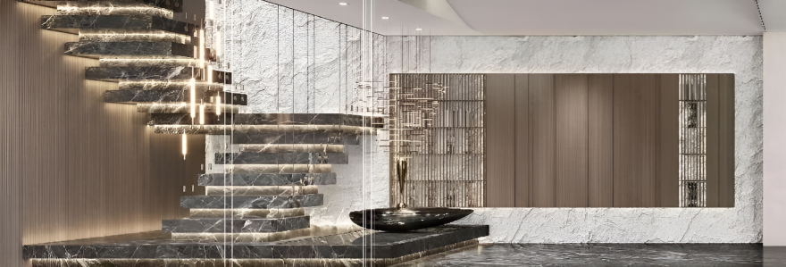 沈阳龙湖招商东望府洋房丨中国辽宁丨北京靳朝晖设计有限公司-71