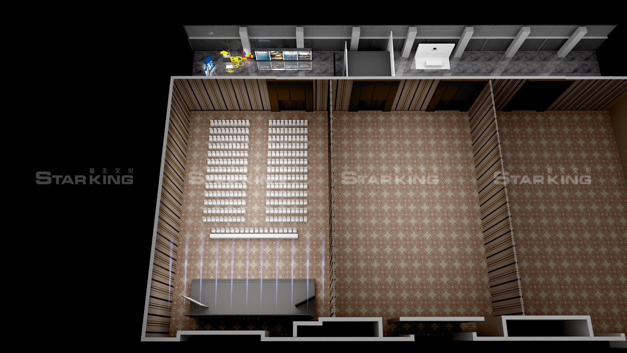 简约科技发布会舞美现场布置-8