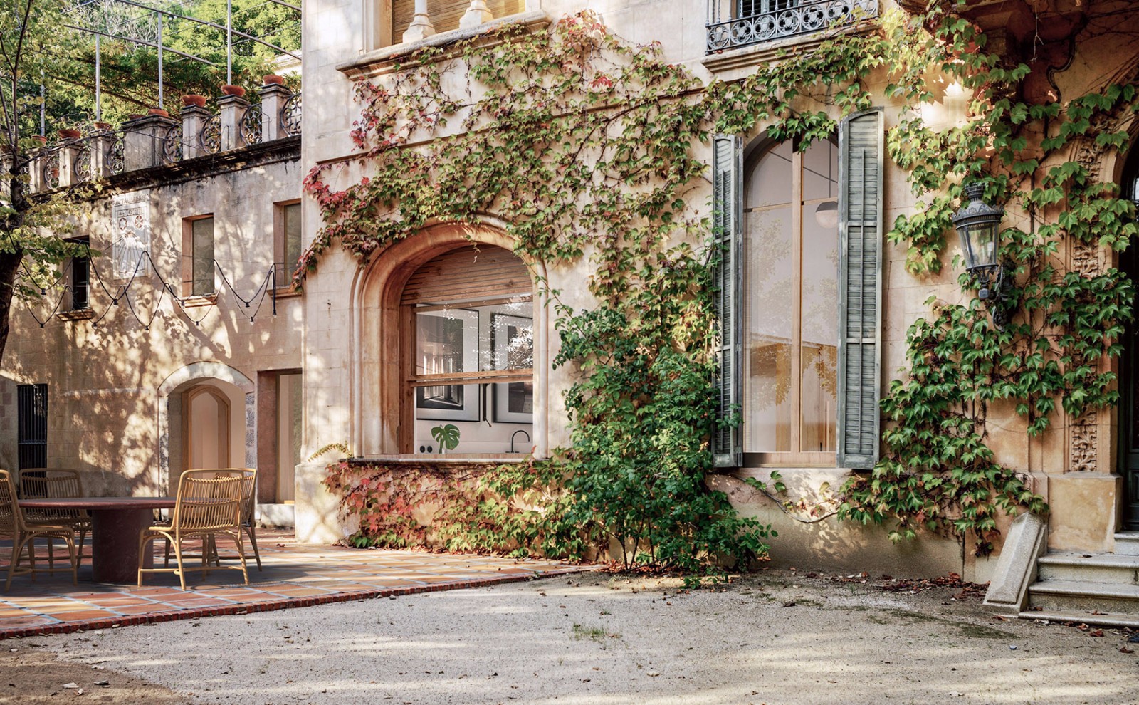 集农场小屋和现代住宅为一体的居住空间-0
