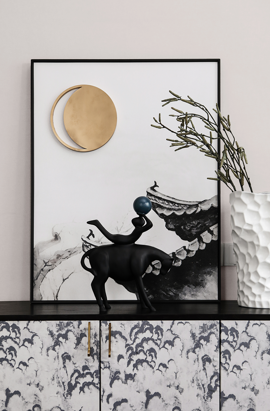 新中式美学，欧谷山语泉售楼处与样板房设计-104