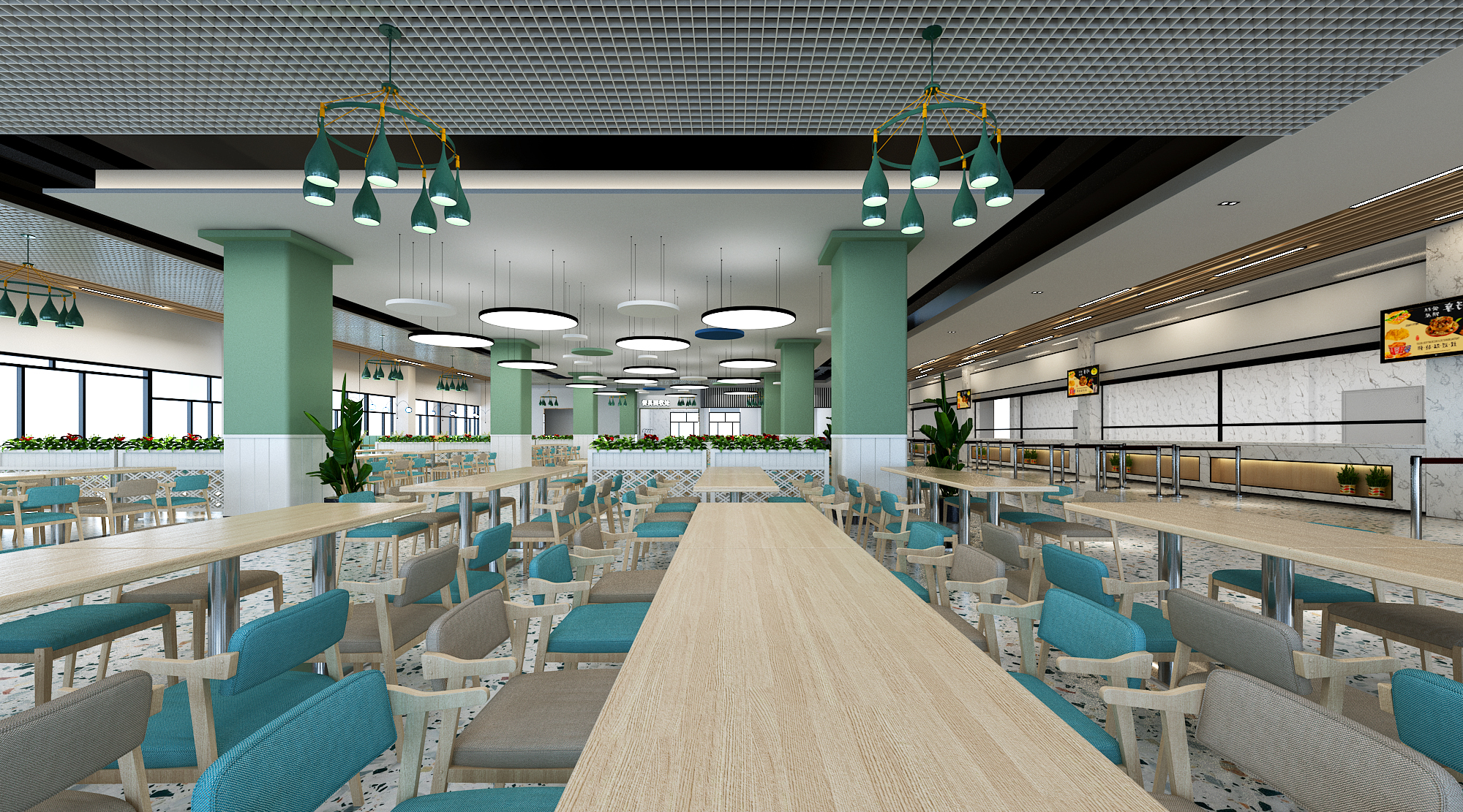 经贸学院食堂改造-9