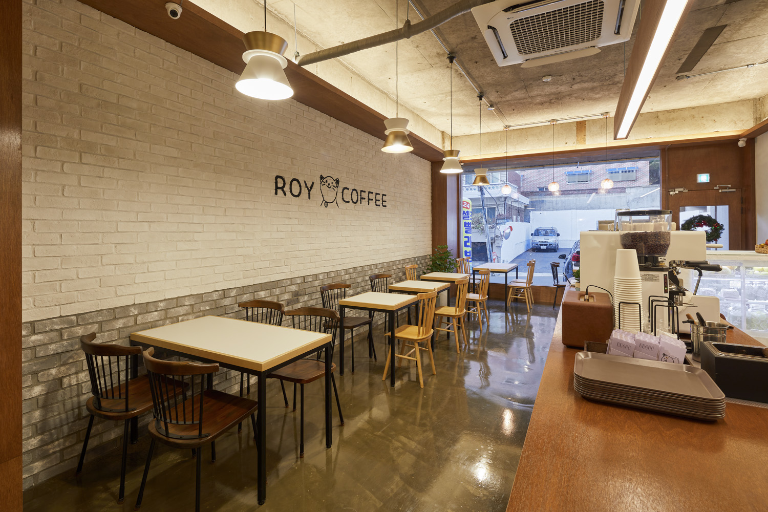 19 坪简约咖啡厅，打造温馨氛围-6