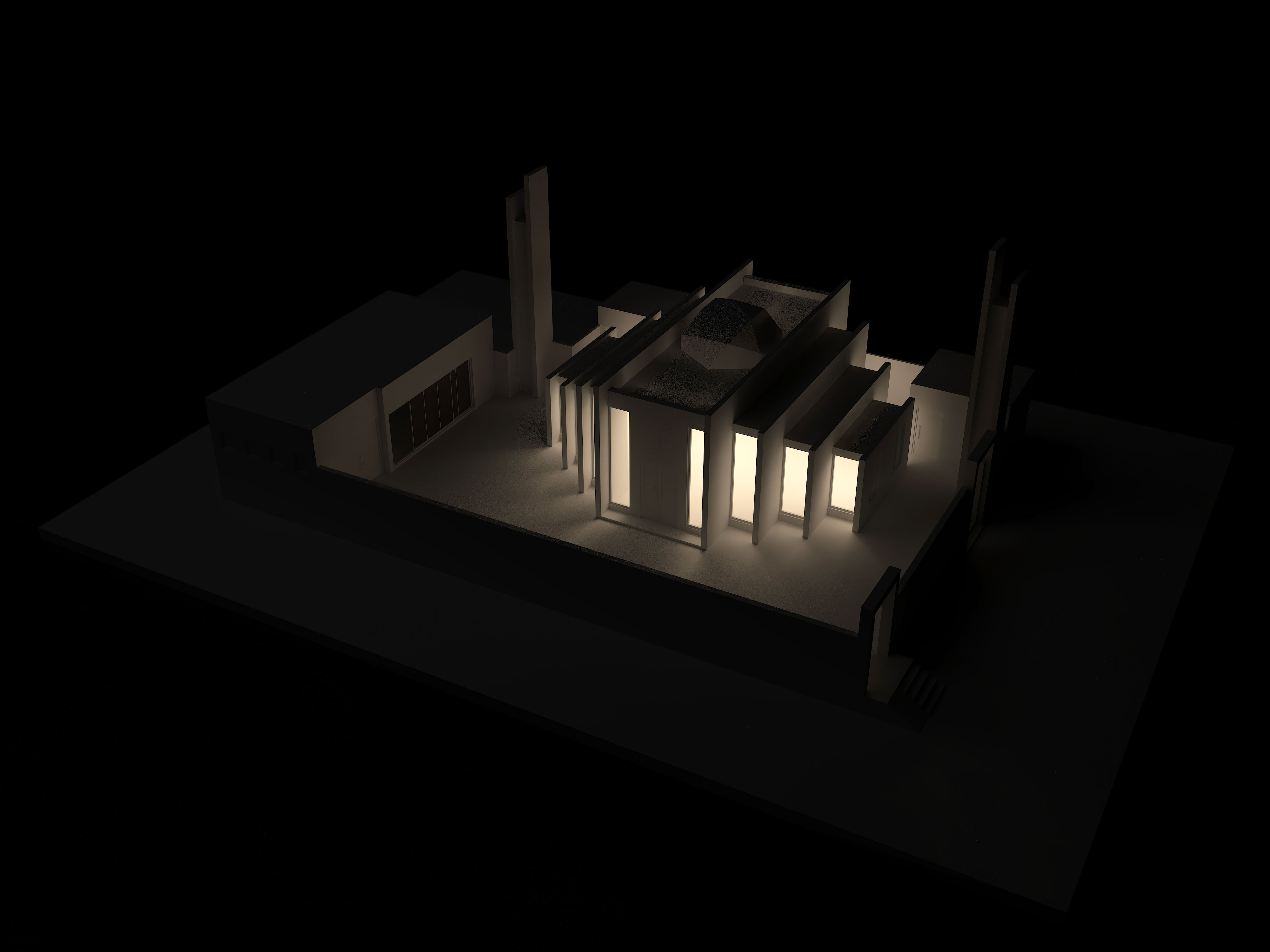 体积清真寺设计-9