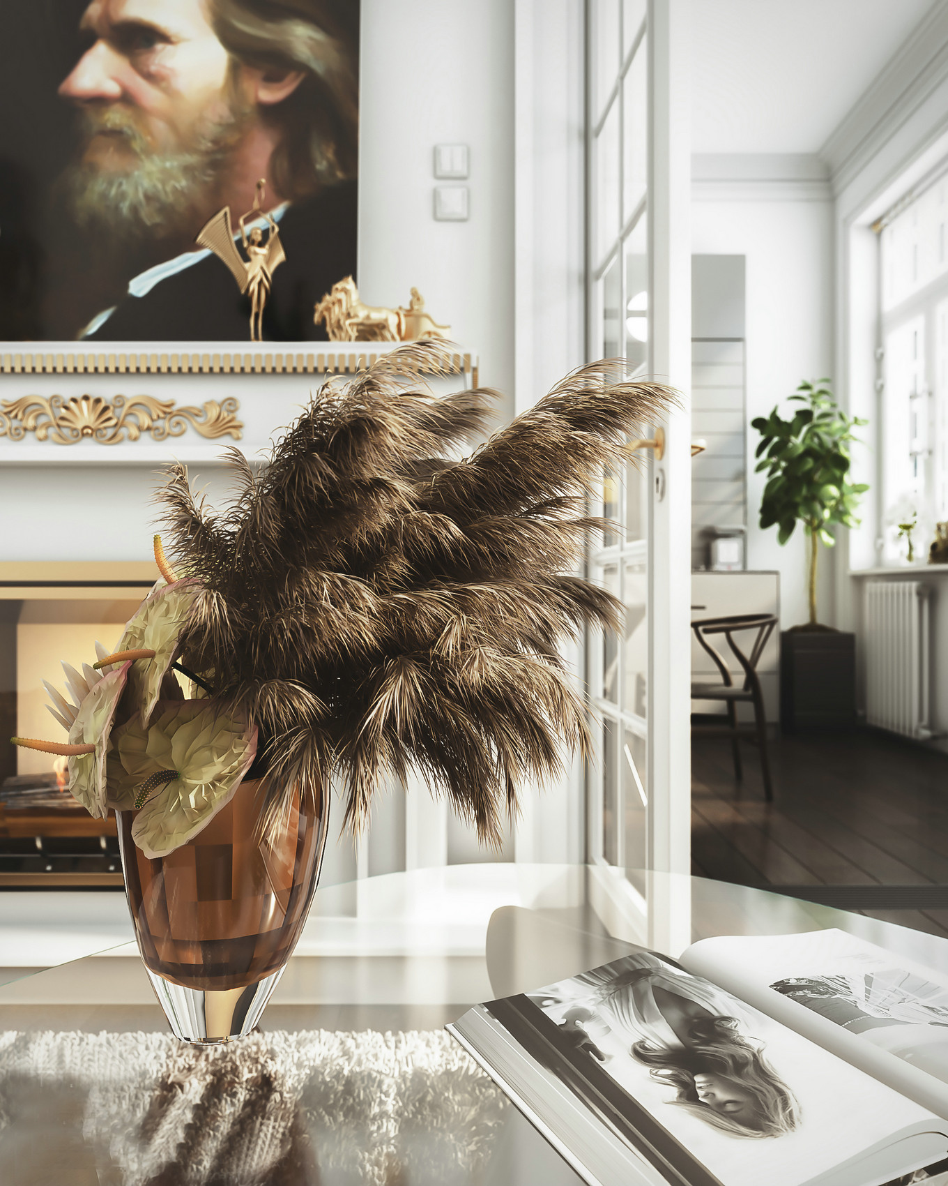 巴黎风情，轻奢空间的艺术魅力-3