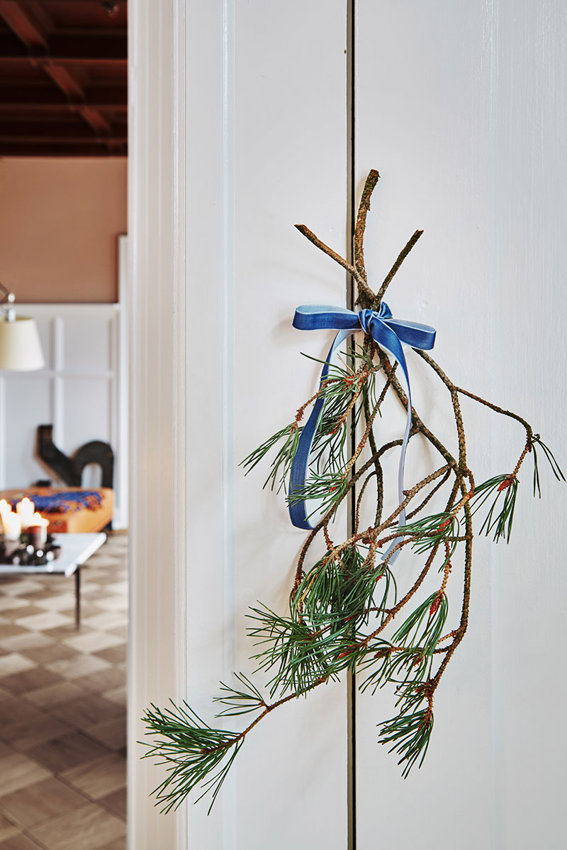 丹麦 1930 年代古宅的精致圣诞装饰-8