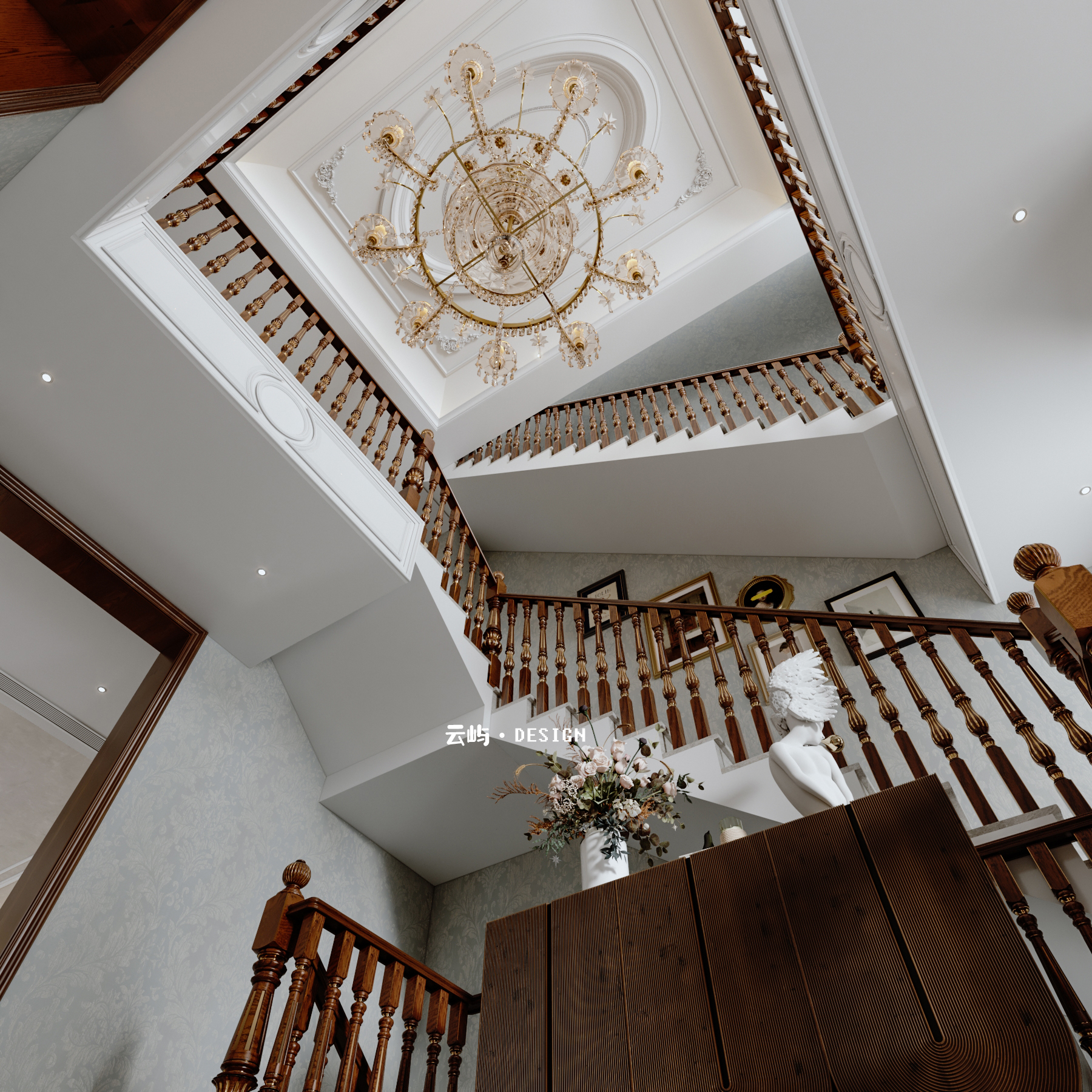 现代轻奢大平层,美式合集-25