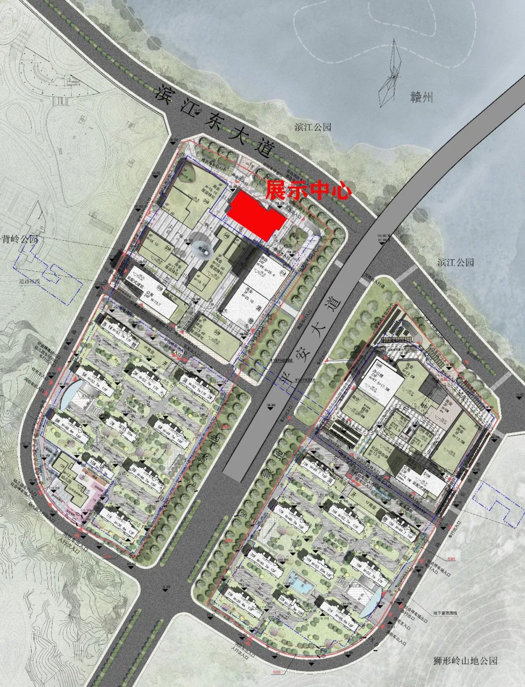 赣州嘉福新天地展示中心 | 水镜之上漂浮的原石-19