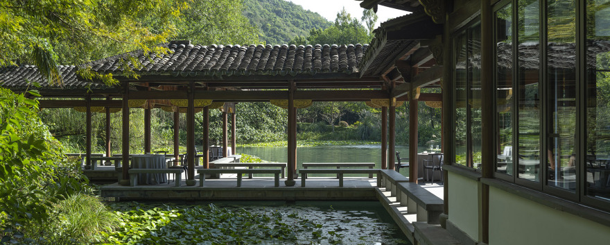 遇湖湾餐厅丨中国杭州丨慢珊瑚文旅设计-12