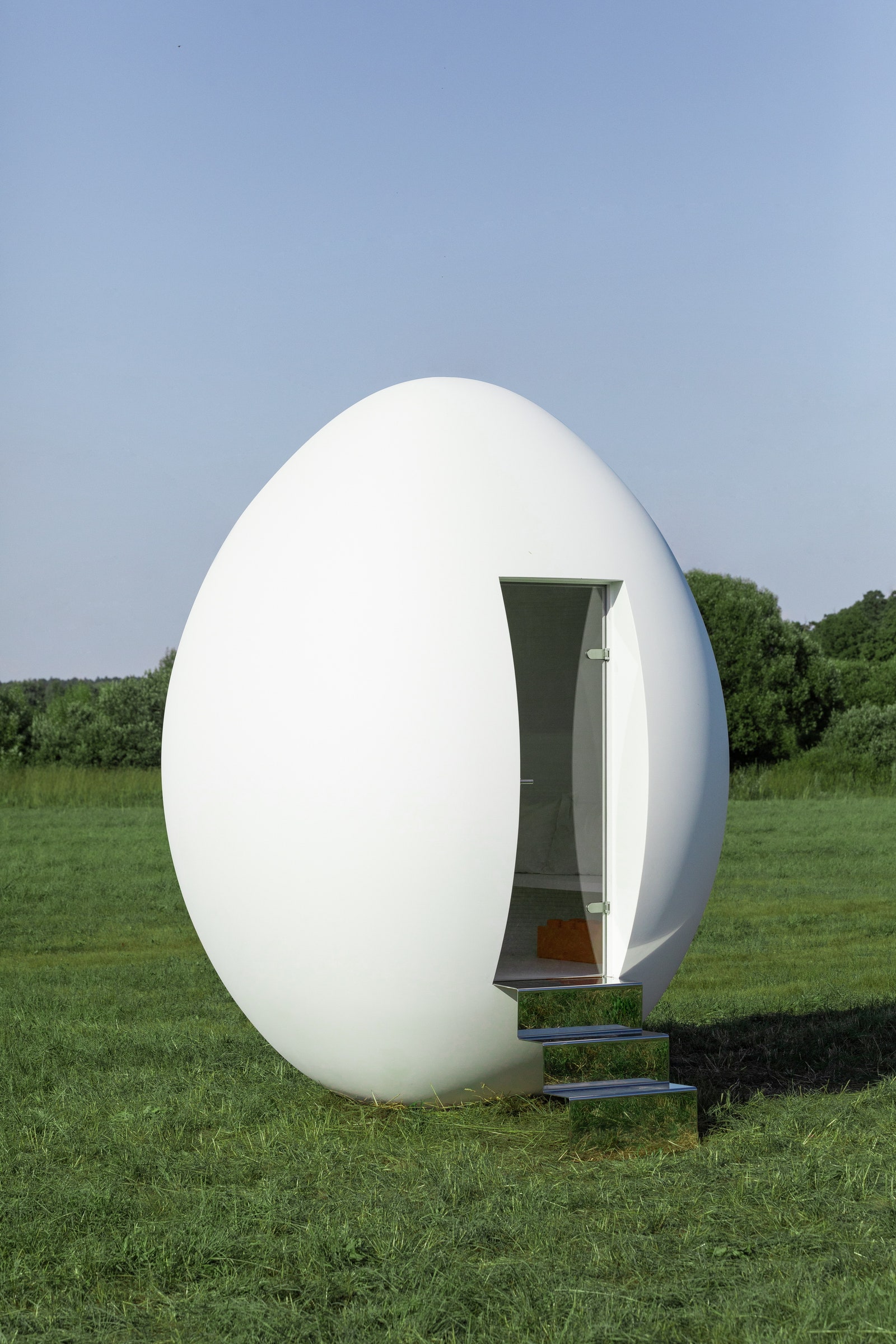 格里戈里·奥列霍夫设计的蛋形房屋丨雕塑家格里戈里·奥列霍夫-4