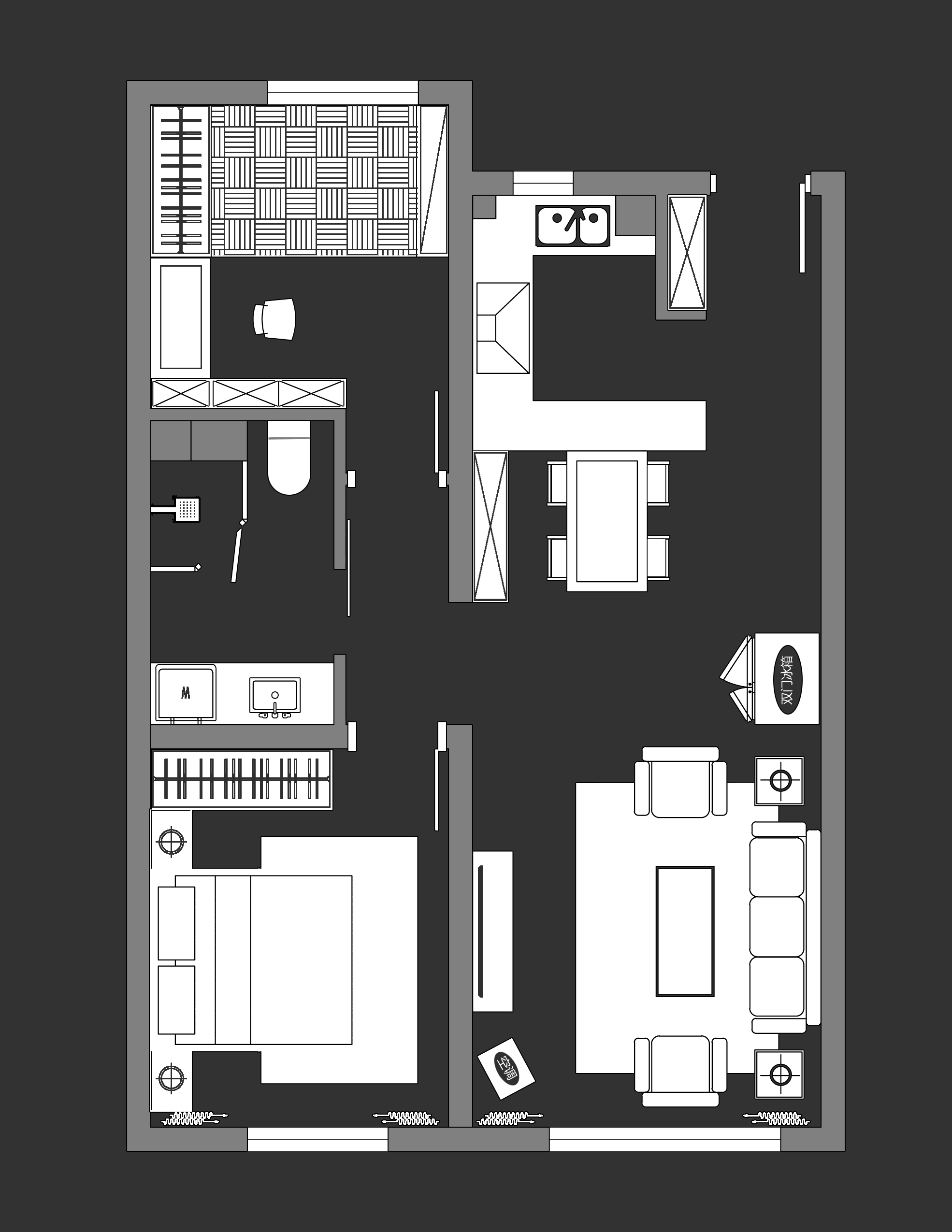 沈阳碧桂园天域北欧风格客餐厅惊艳变身-2