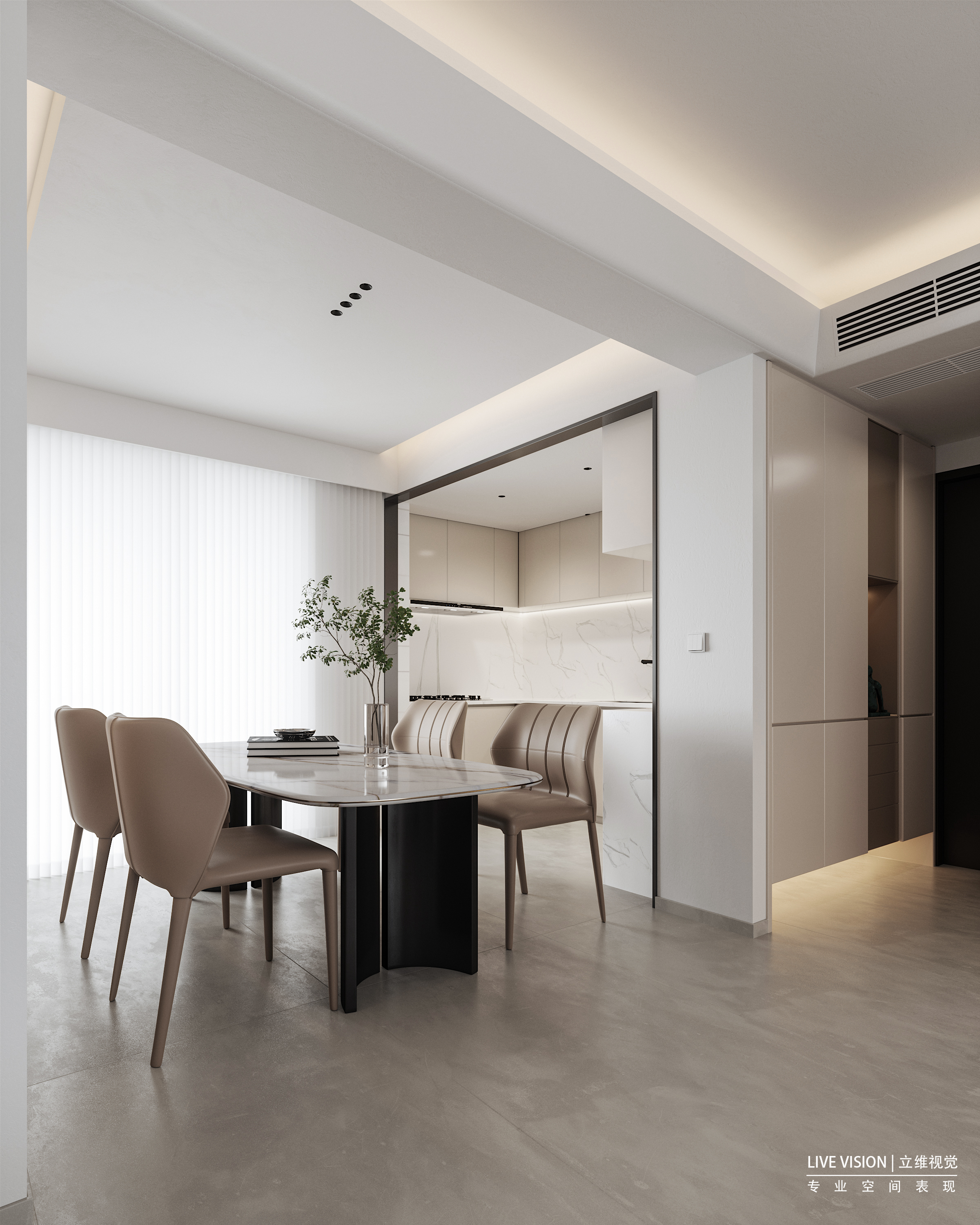 现代家居效果图表现丨品致空间规划 张朝金-4