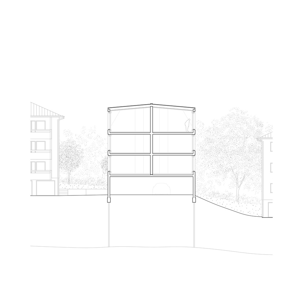 瑞士乡村豪华公寓丨Deschenaux Architects-50