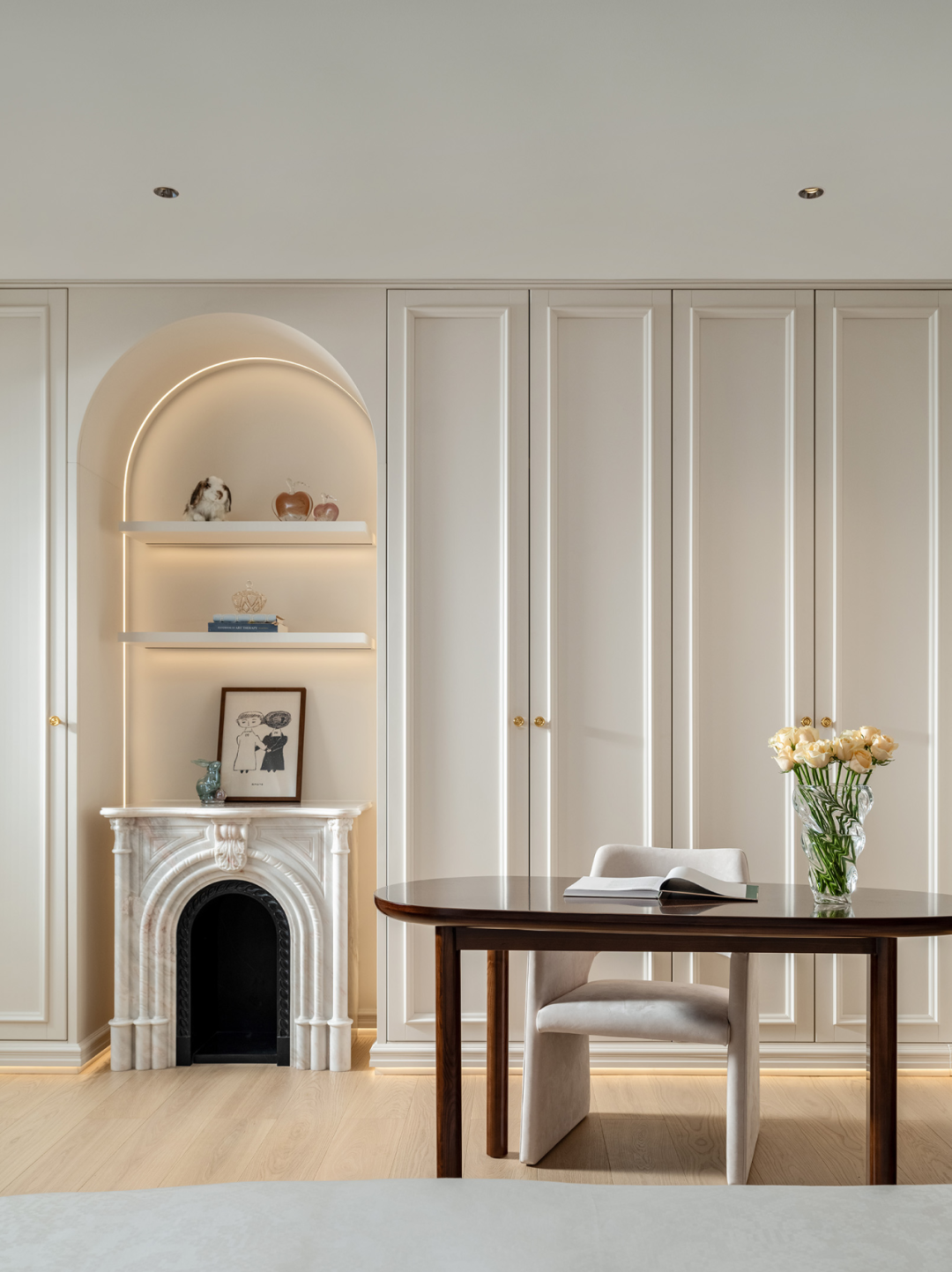 法式轻奢独栋别墅丨中国广州丨魅无界设计-49