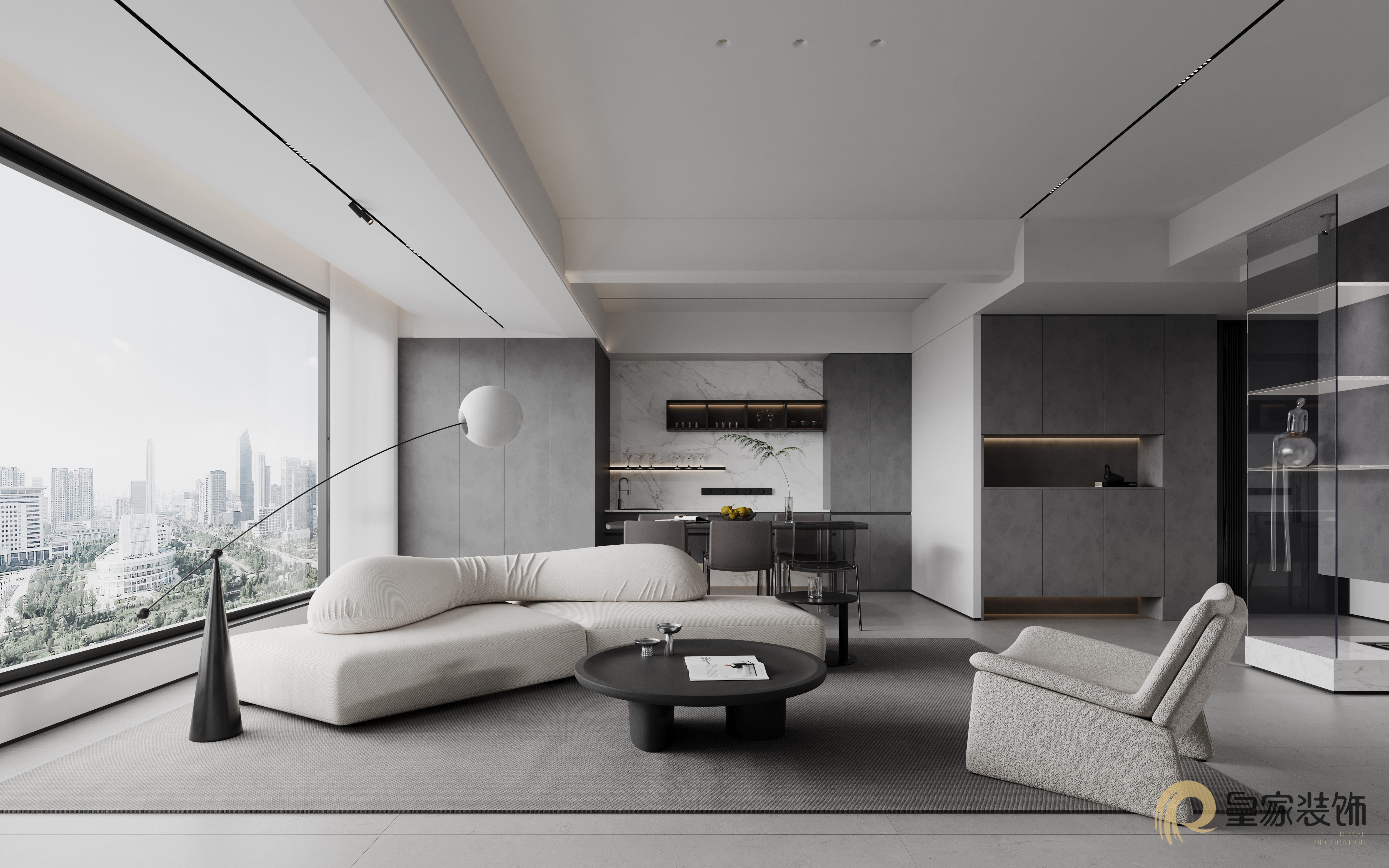 黑白灰空间表现-12