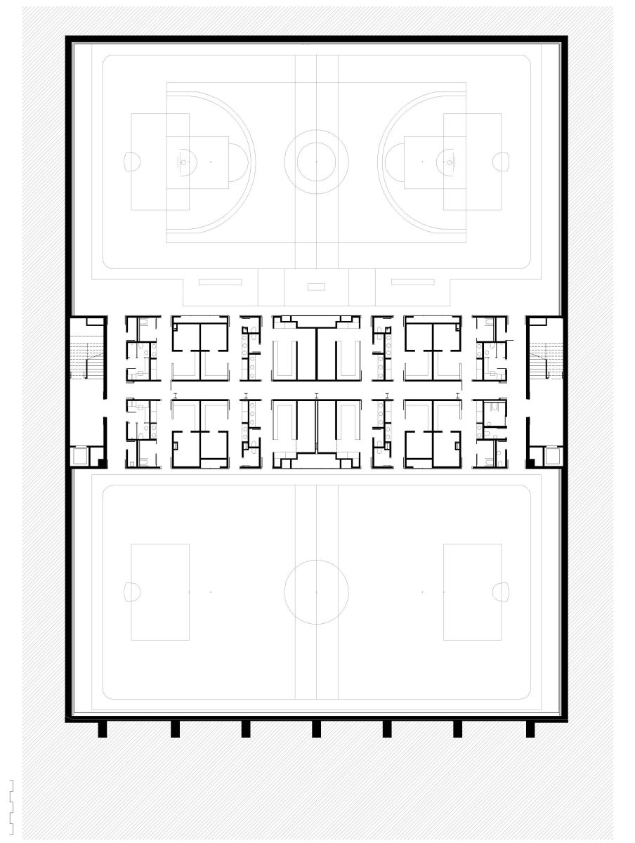 巴塞罗那地下的运动中心-21