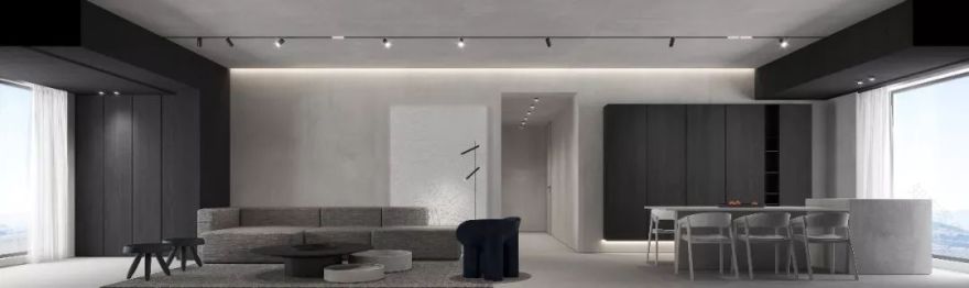 质朴的美 | 清水混凝土与木质元素的和谐共生-0