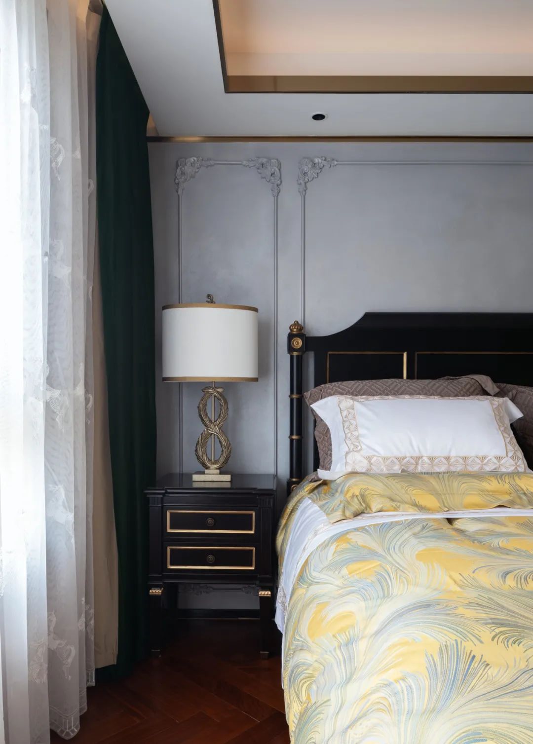 现代复古摩登的别墅丨申远空间设计-43