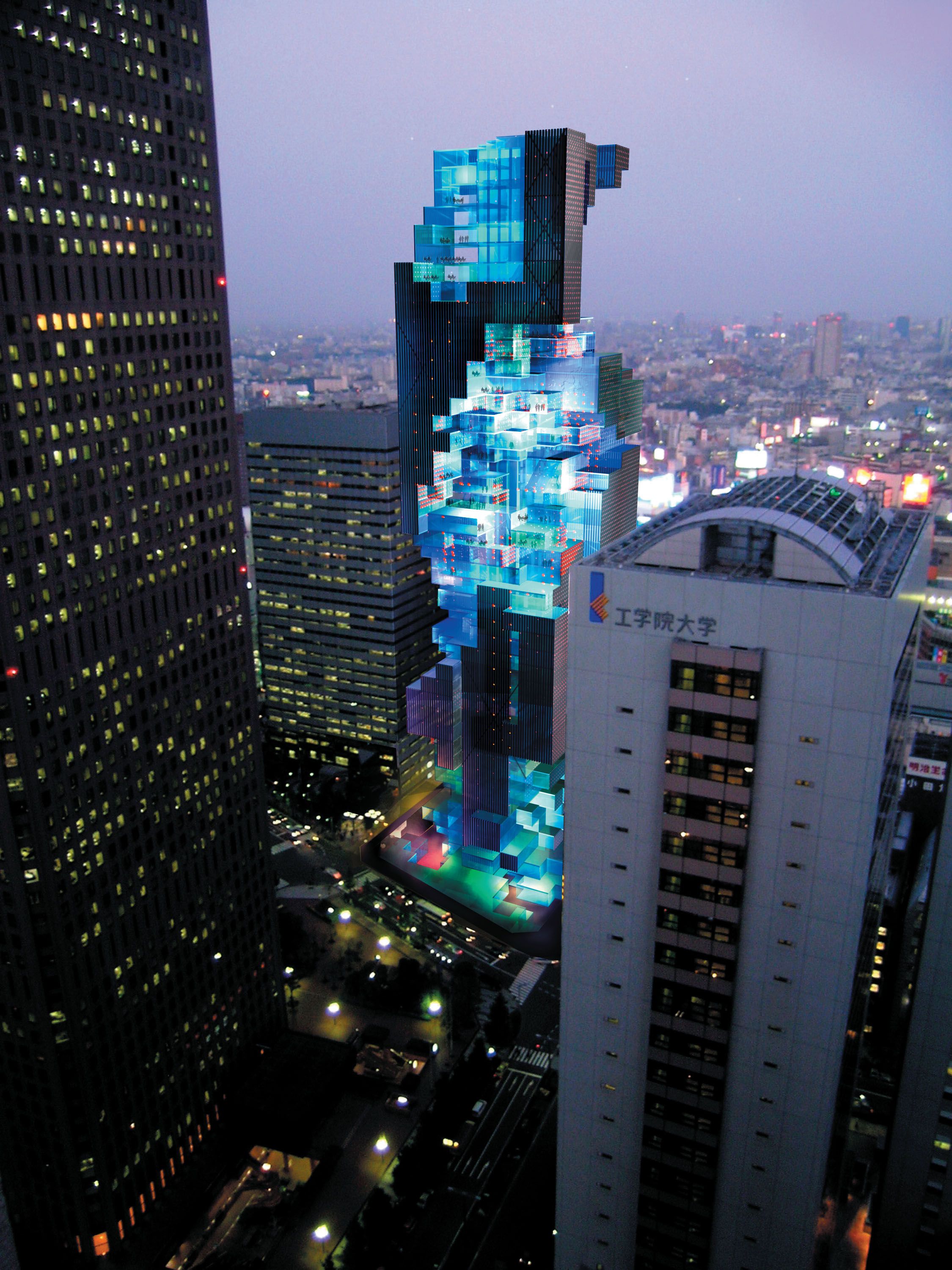 东京垂直校园-11