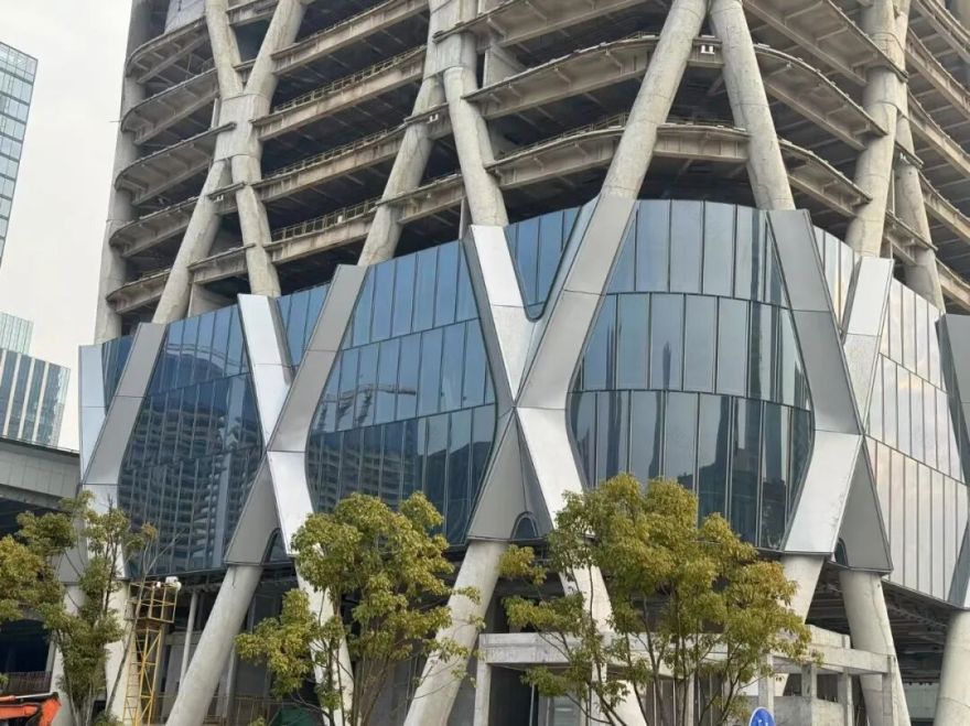 江河幕墙|浙江之巅409米宁波中心大厦:云端之上“莲花”绽放-25