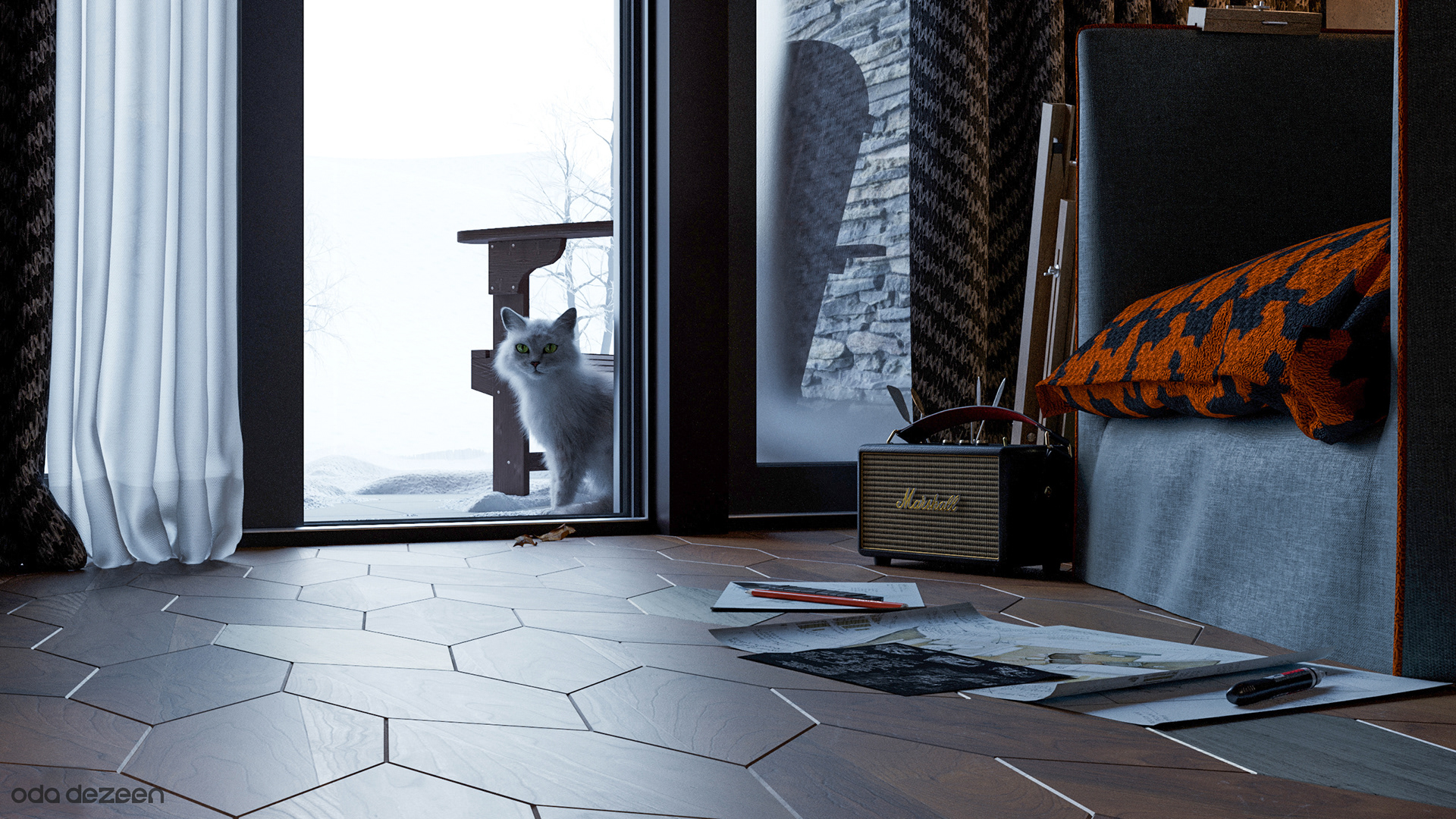 Kazbegi Hotel 室内设计-99