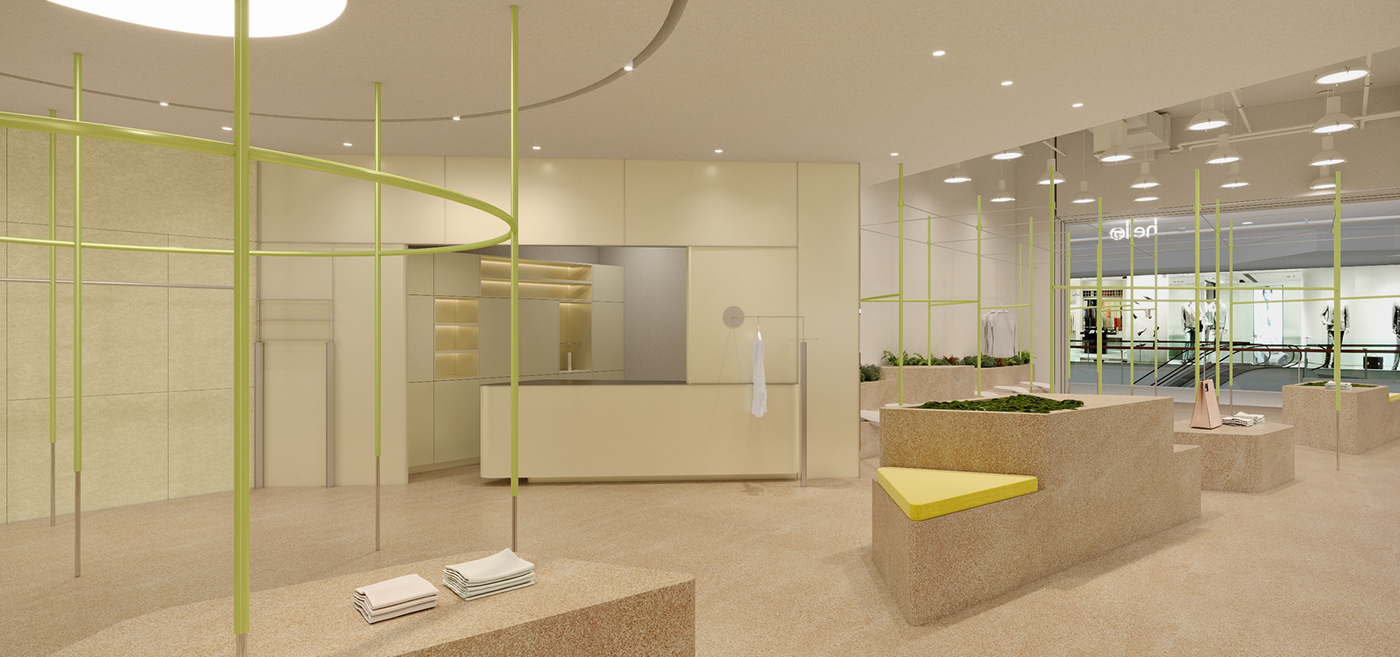 Anastasiya Gushchina丨服装店丨Clothing shop CGI-4