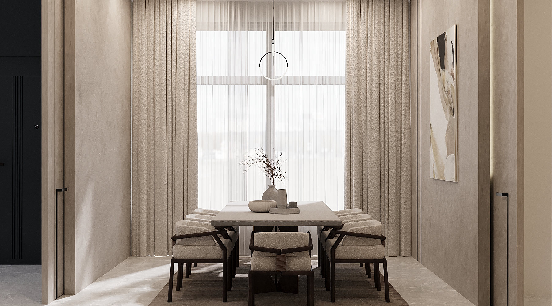 现代别墅室内设计-15