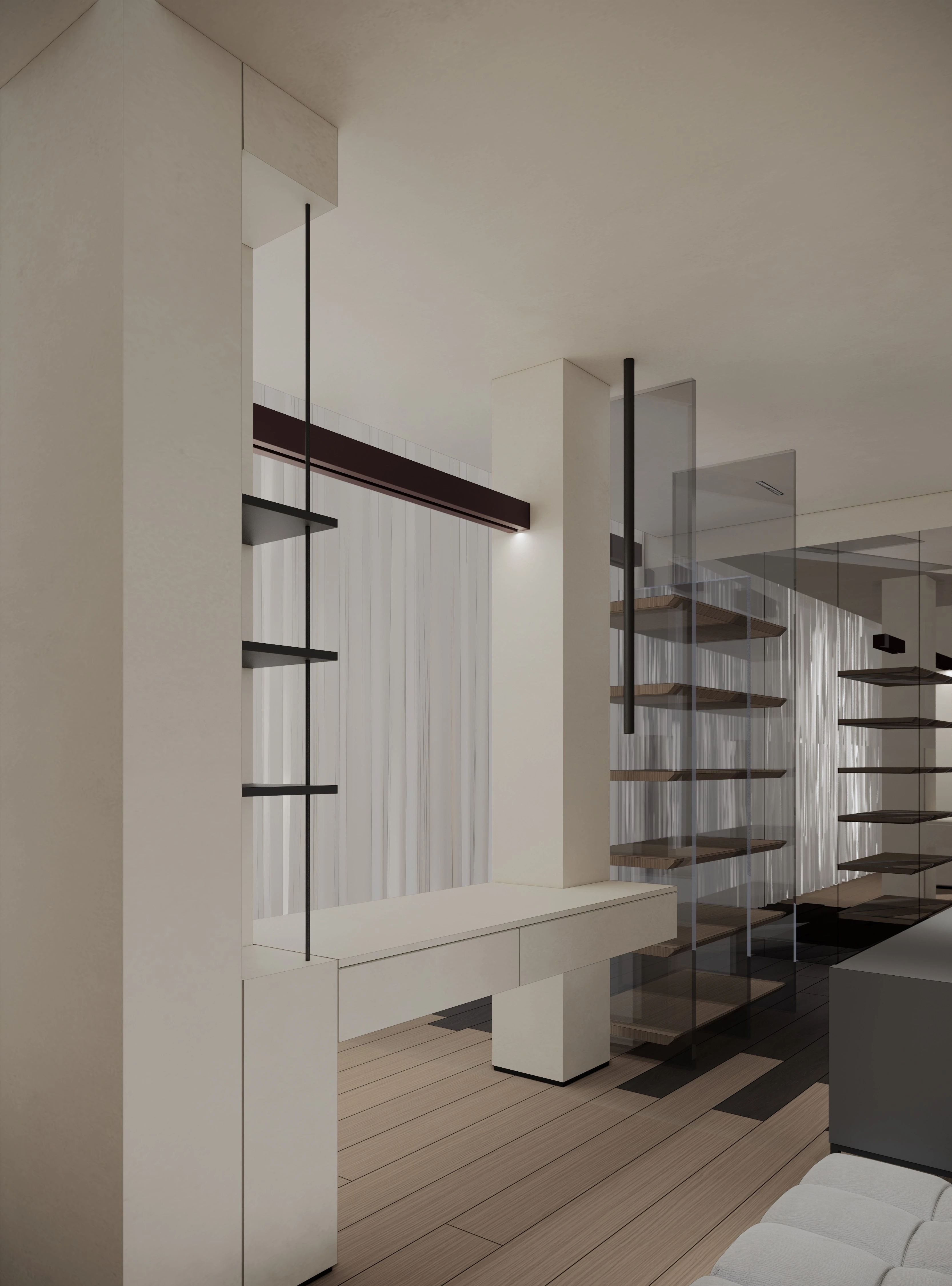 湖州天玺别墅 · 简约叠层设计,打造亲密家庭空间丨中国湖州丨观屿空间设计(浙江)有限公司-31