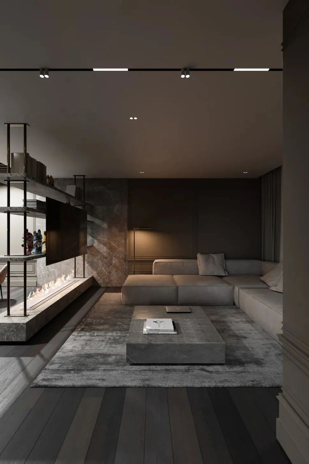 95㎡现代优雅公寓-57