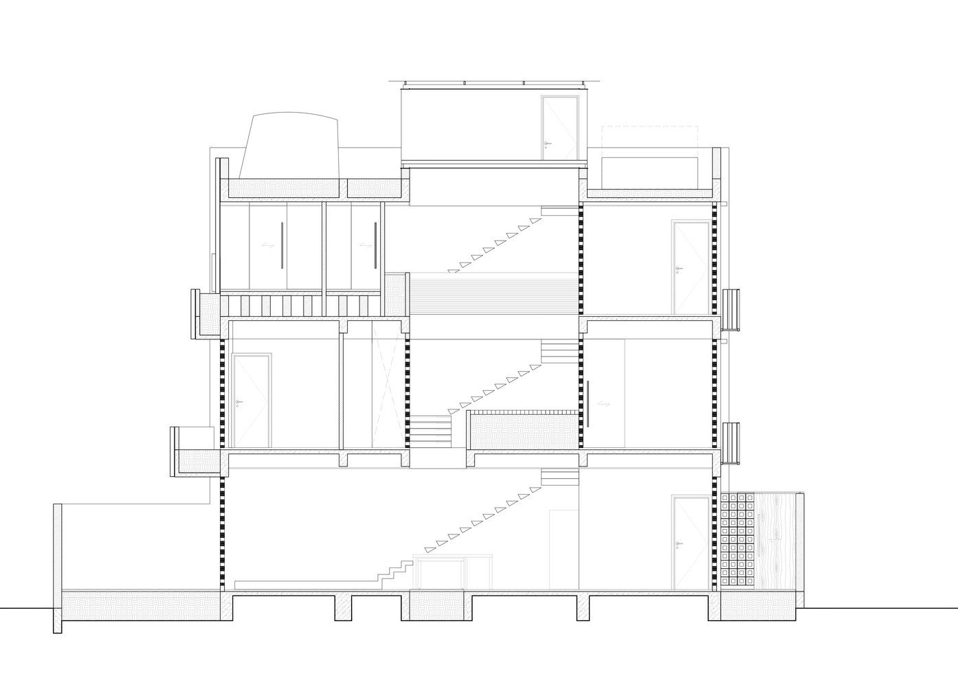 越南管屋 Pattern House | 自然采光通风的现代设计-23