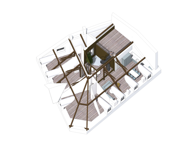 马德莱娜大楼改造丨瑞士洛桑丨GiovanoliMozer architectes-1