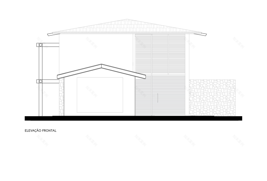 巴西 Taipus de Fora 阿玛纳住宅丨JR Andrade Arquitetura-49