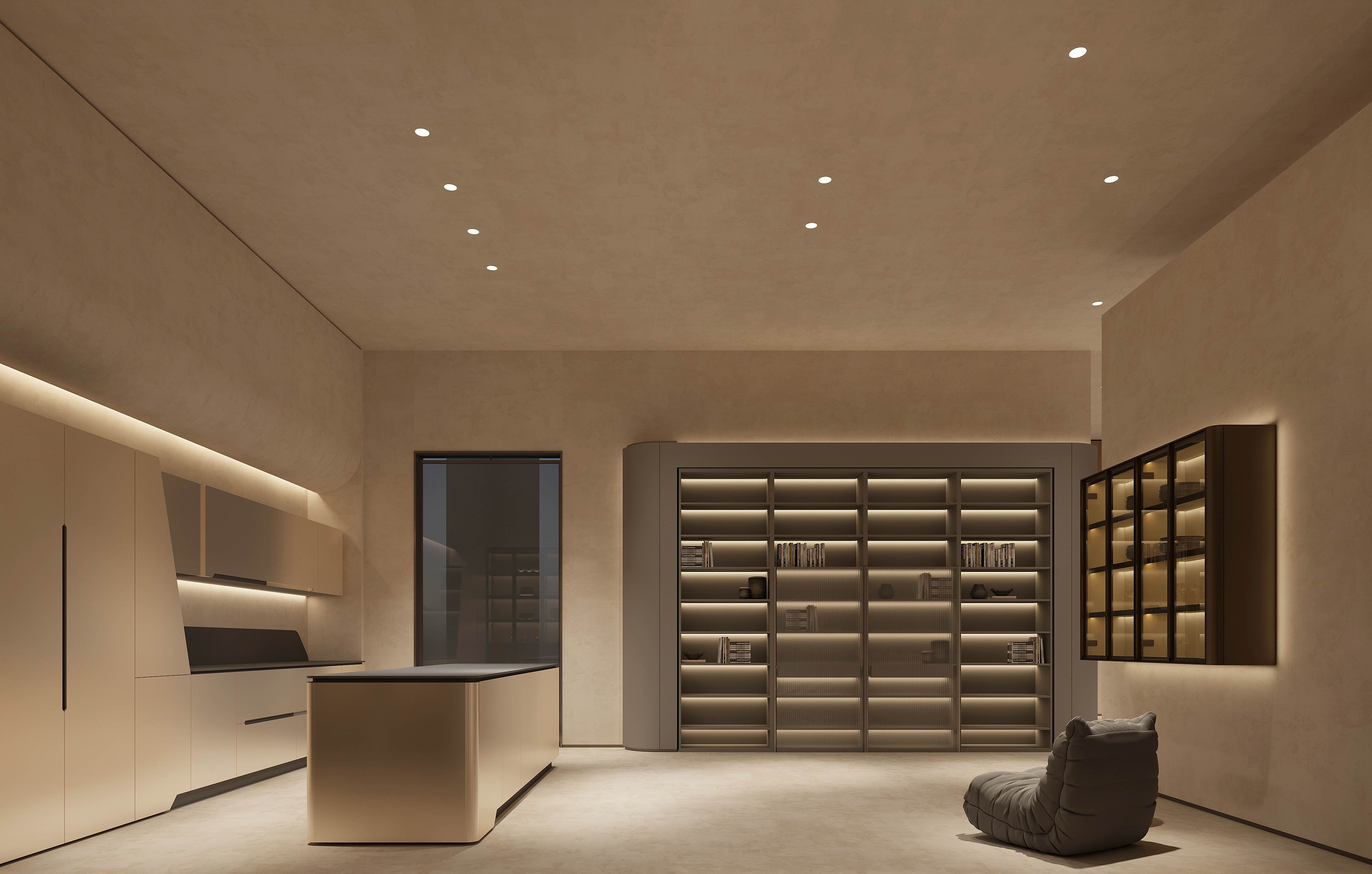 原创木作展厅设计｜观兰·湖州店-7