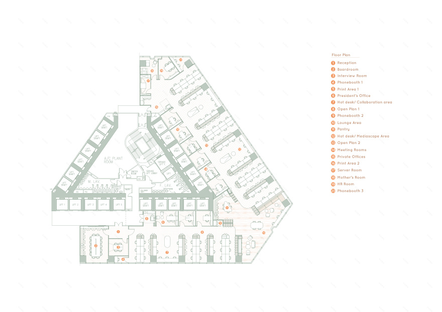 香港 Cigna 办公室 | Bean Buro-33