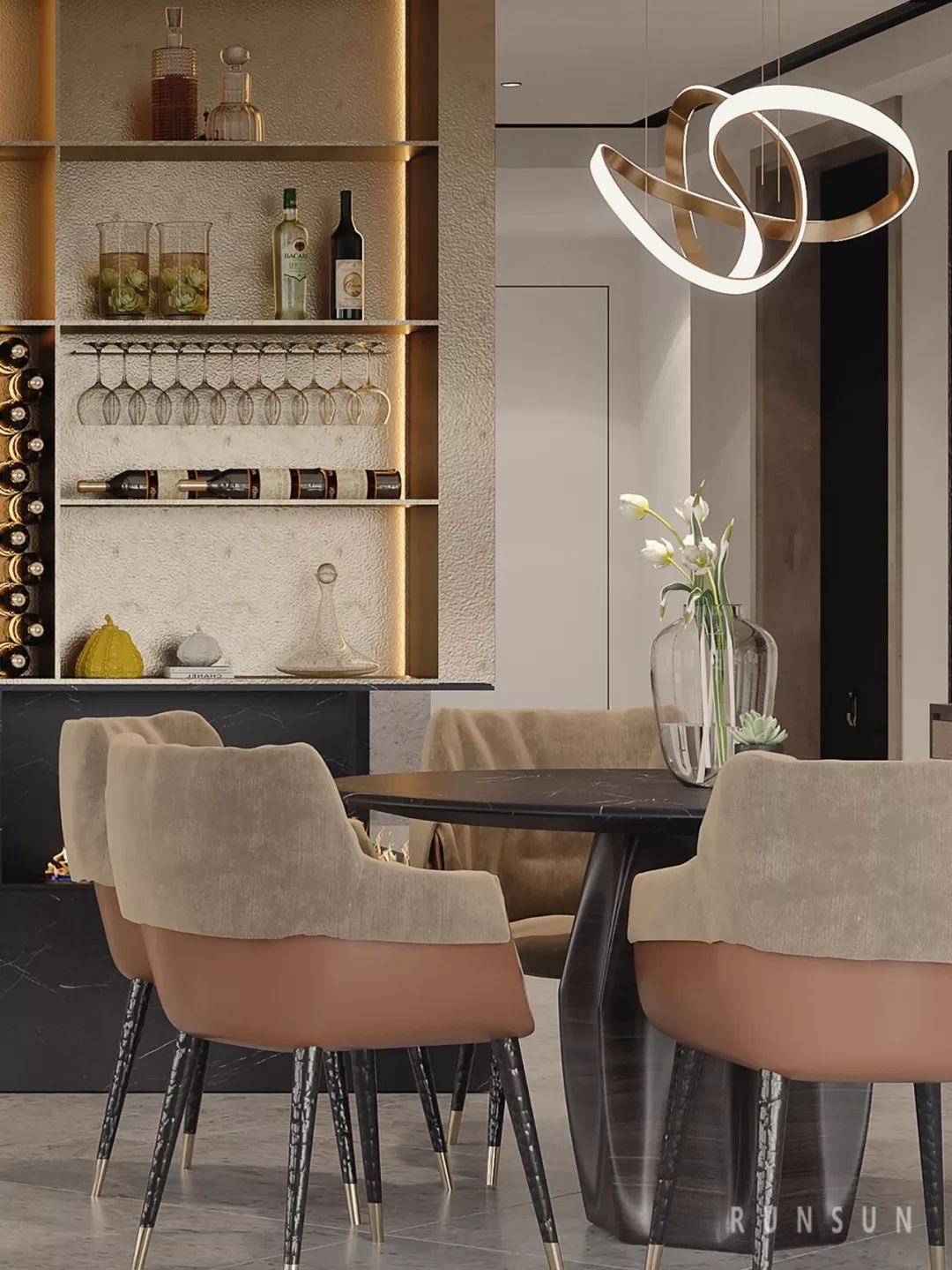 诗意摩登的温州尚品半岛私人住宅-50