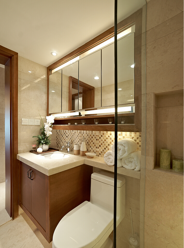 龙徽设计  德阳万兴和睦人家样板间-14