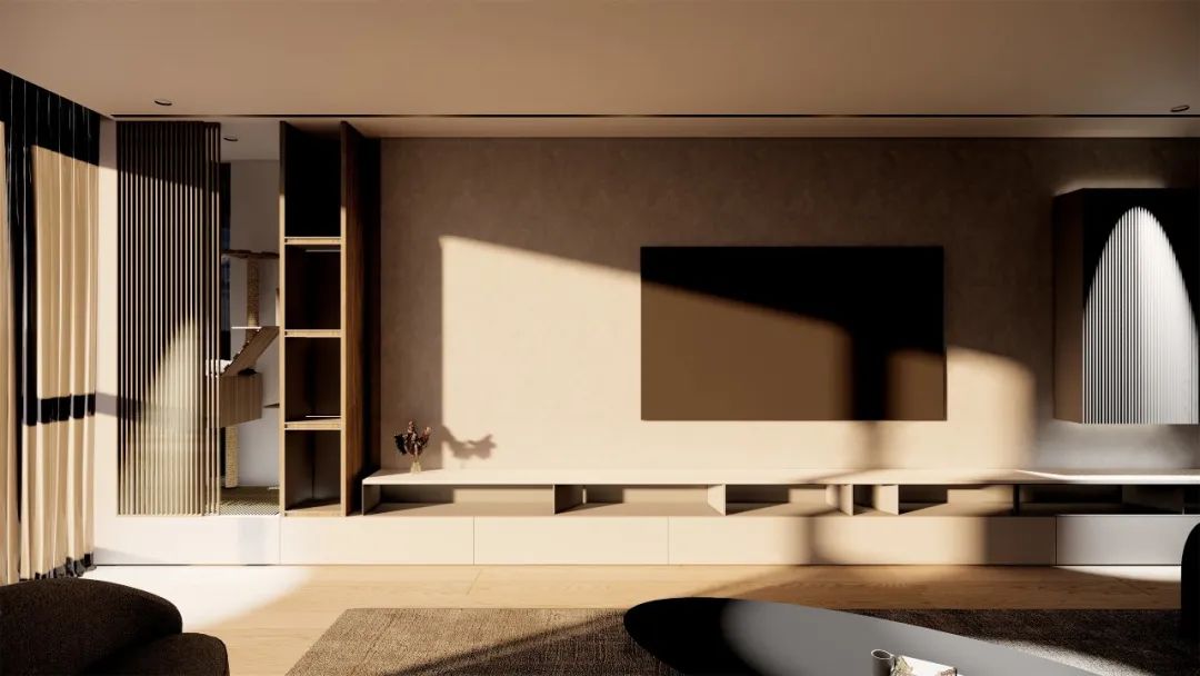 彭博设计 | H 宅 | 现代简约,互动生活-9