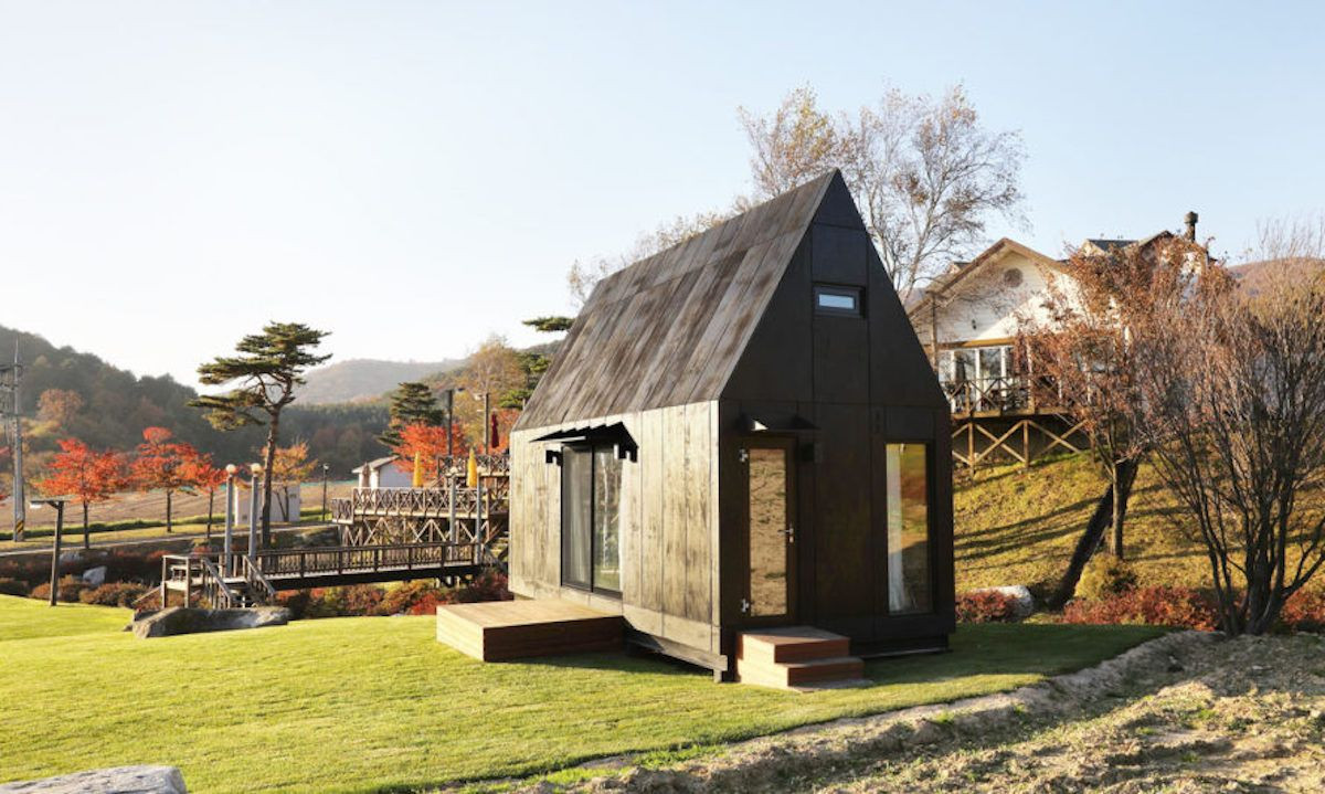 Slow Town生态模块化小屋丨韩国平昌郡-33