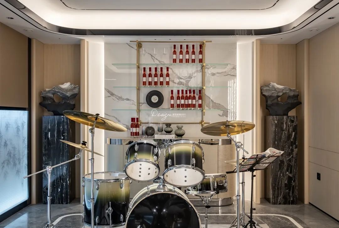 昆明玺珑湾现代轻奢样板房丨中国昆明丨紫苹果国际设计-91