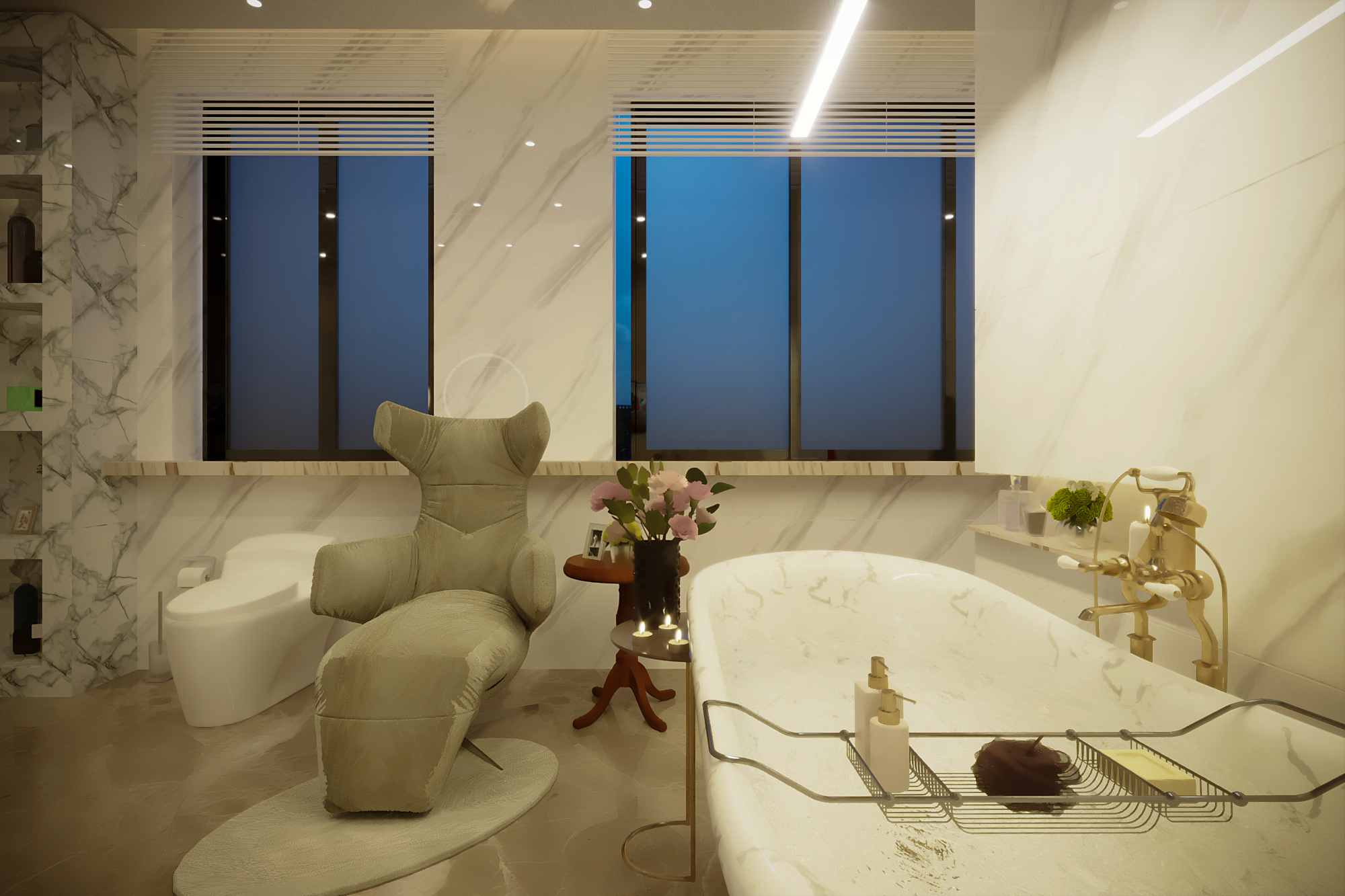 Bed Room with Bath Room 2022-12