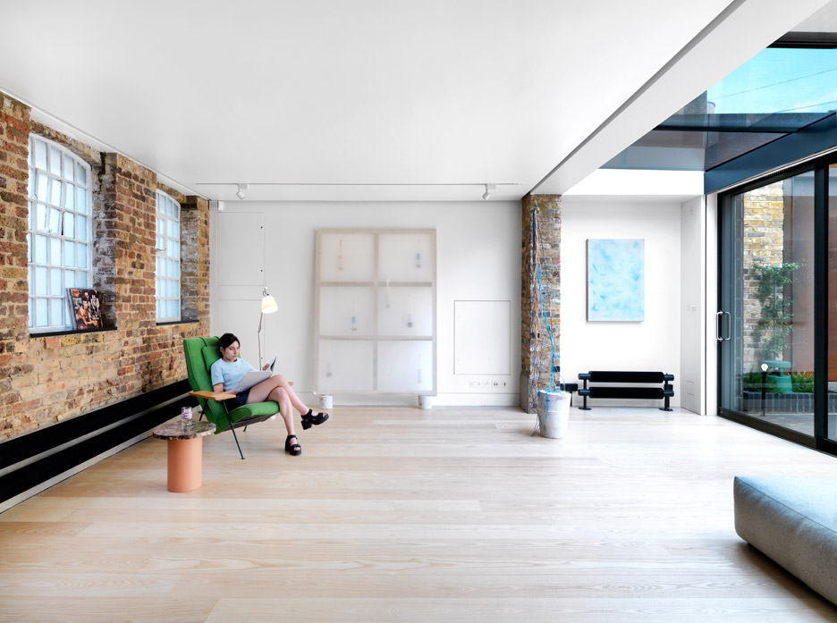 伦敦艺术策展人家居画廊一体化设计-8